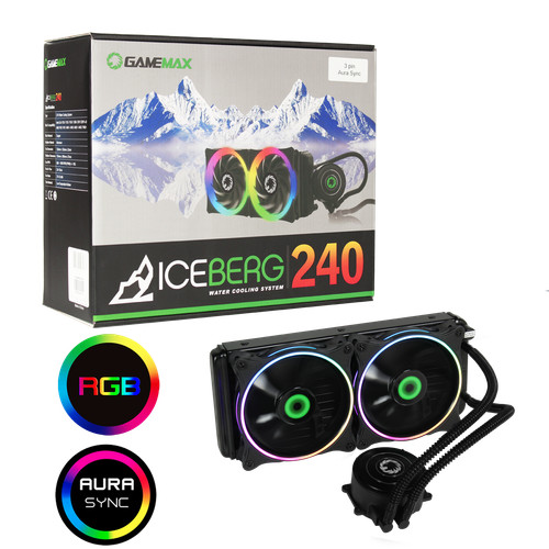 Gamemax iceberg 240 - iceberg, mm
